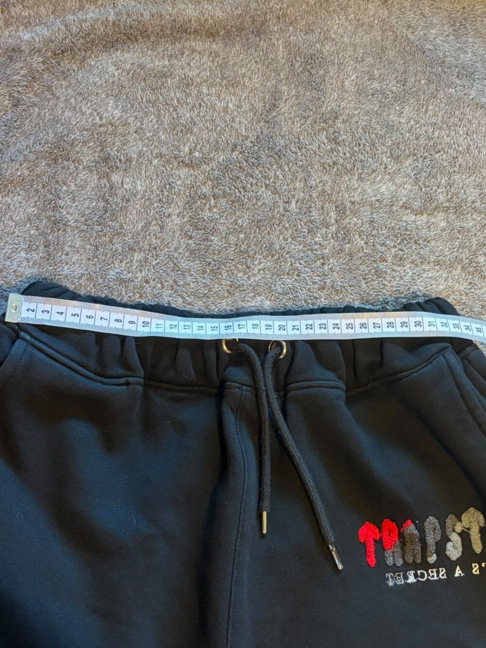 Trapstar London “It’s A Secret” Black Jogger Sweatpants – Men's Medium - Picture 8 of 9